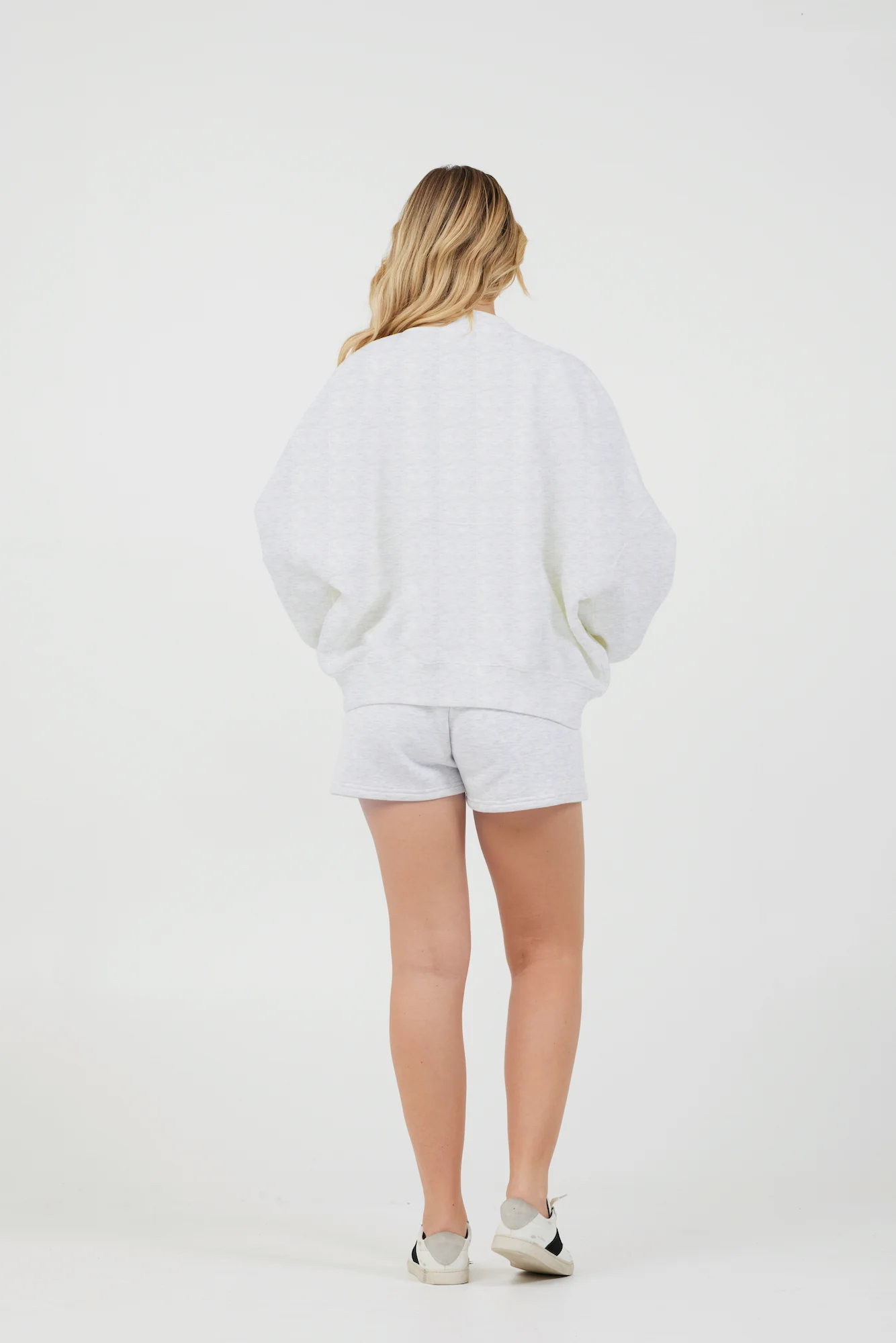 Grey Icicle Essential Fleece Zip Up Bomber - Image 4